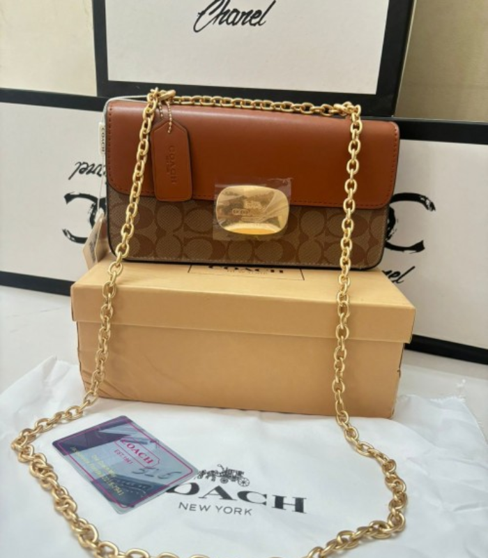 Coach Eliza Flap Crossbody Bag (1) Coch Eliza Flap Crossbody Bag - Image 1