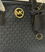 Michel Kor Chantal Medium Logo Satchel - Image 2