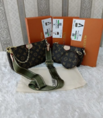 Varsachi Jeans Couture Black messenger bag - Image 2